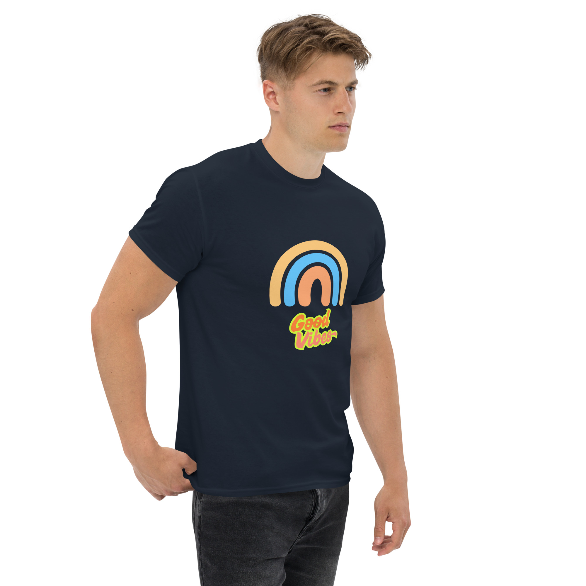 T-shirt Good Vibes classique unisexe – Image 6