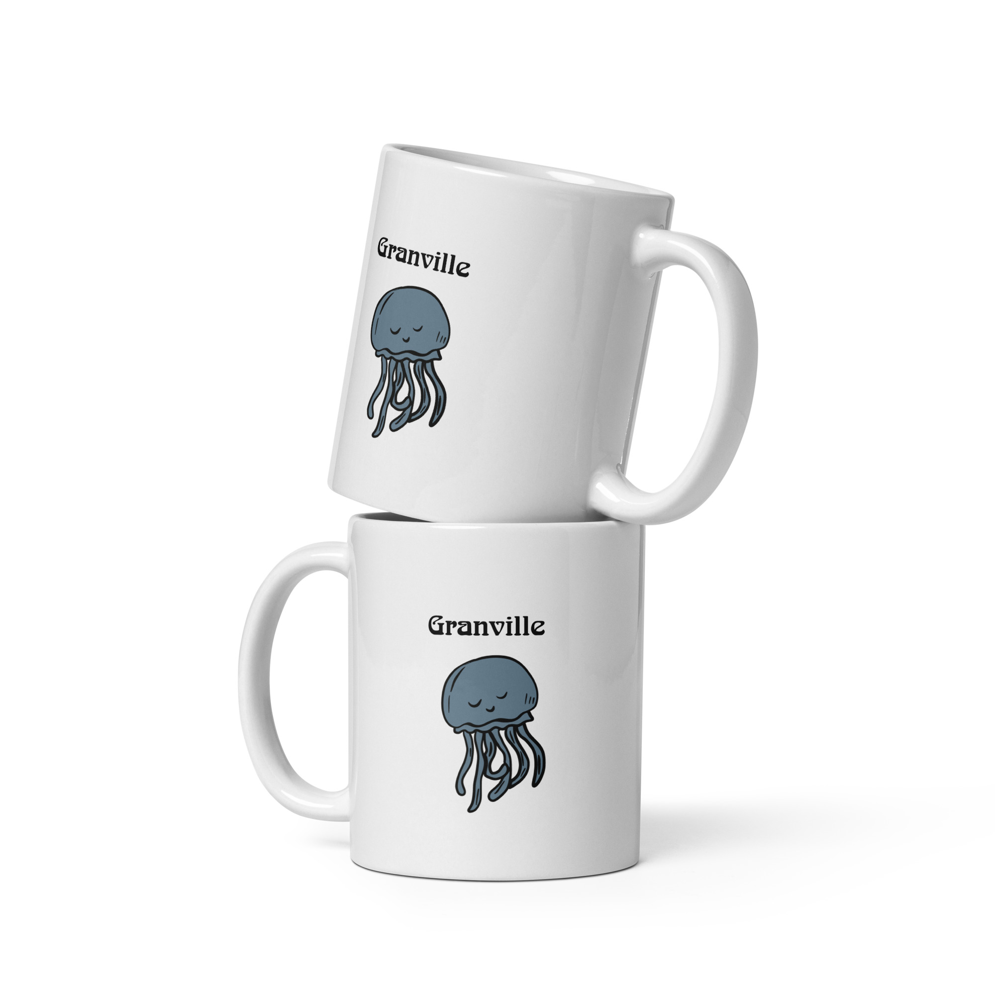 Mug Granville Méduse – Tasse design marin minimaliste et relaxante – Image 6