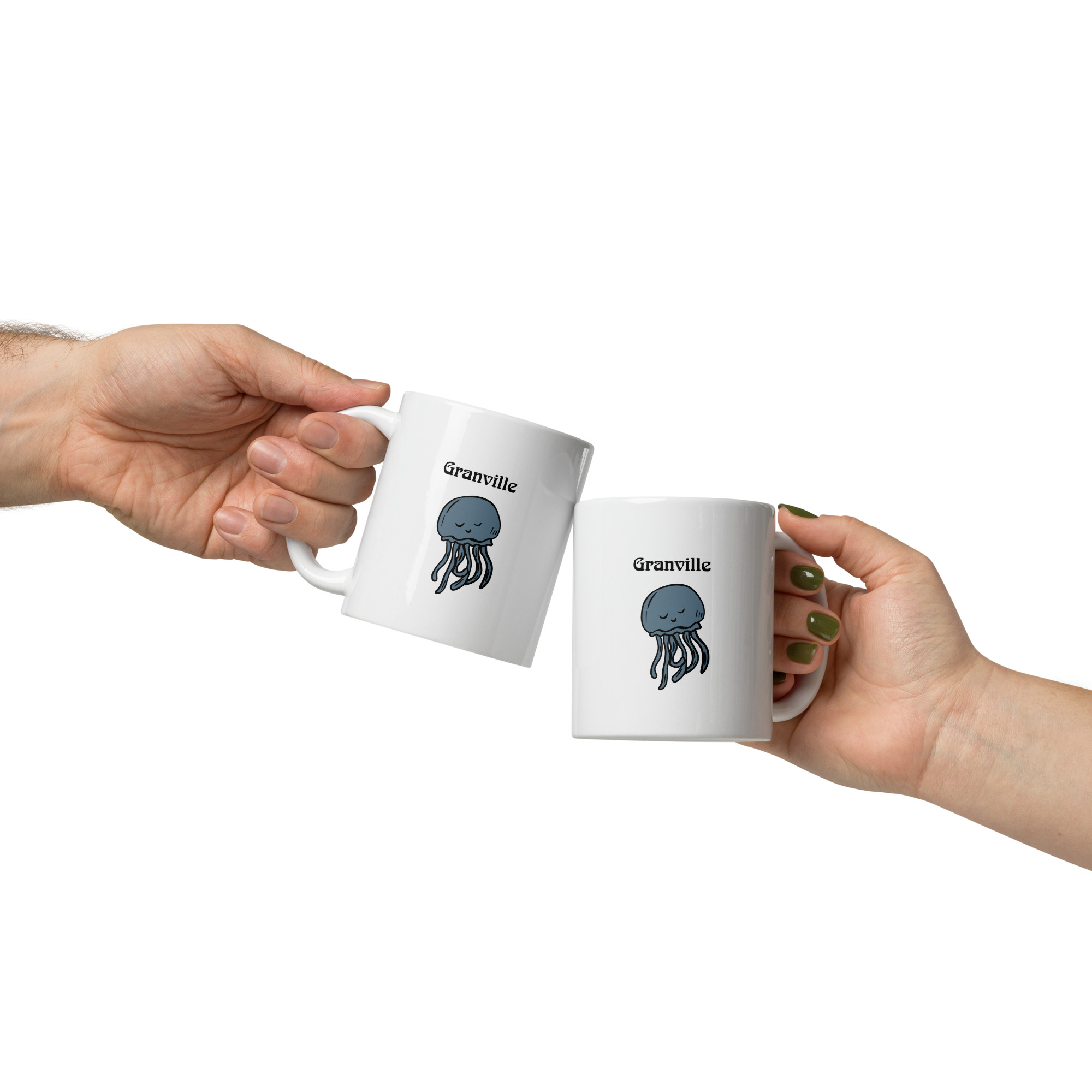 Mug Granville Méduse – Tasse design marin minimaliste et relaxante – Image 5