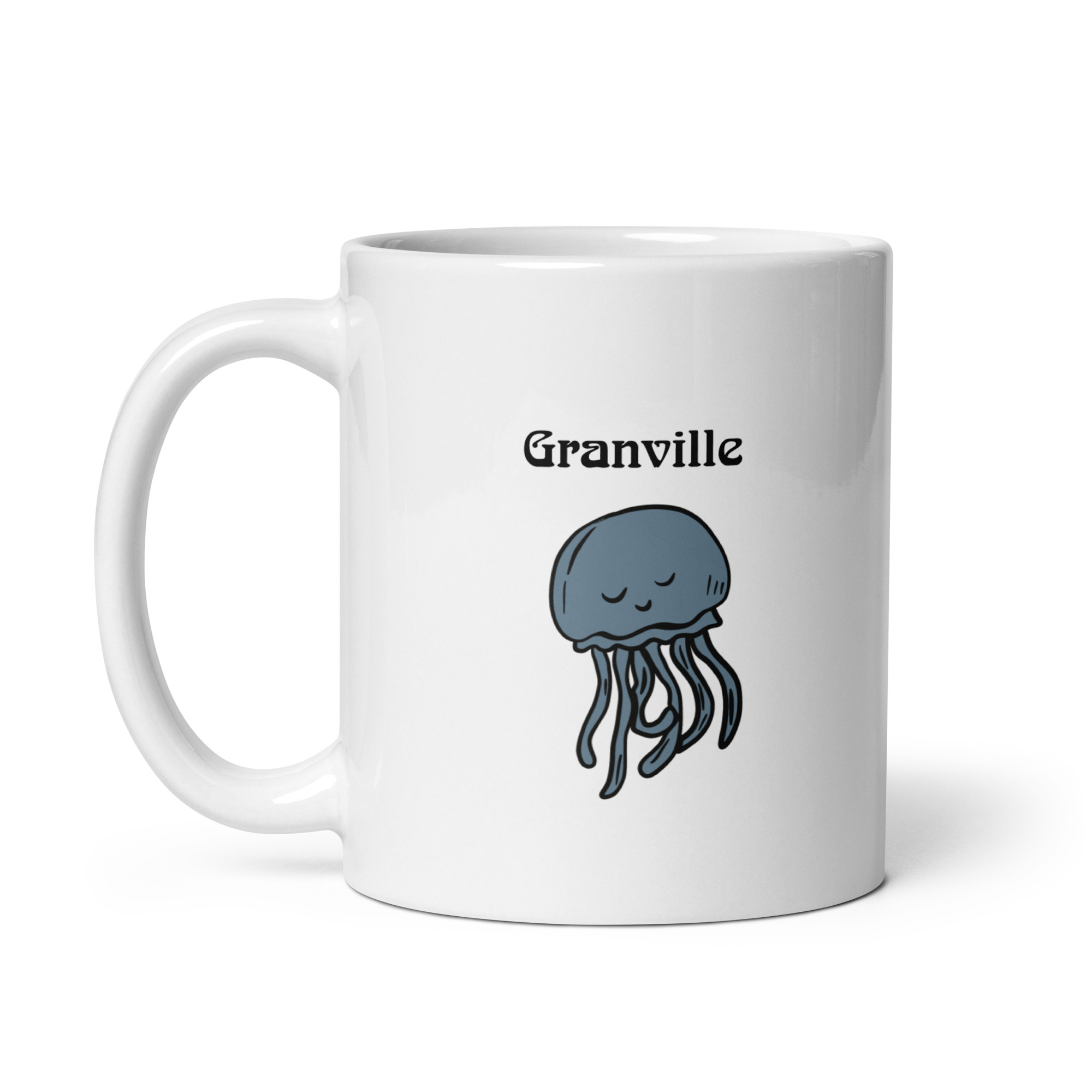 Mug Granville Méduse – Tasse design marin minimaliste et relaxante – Image 3