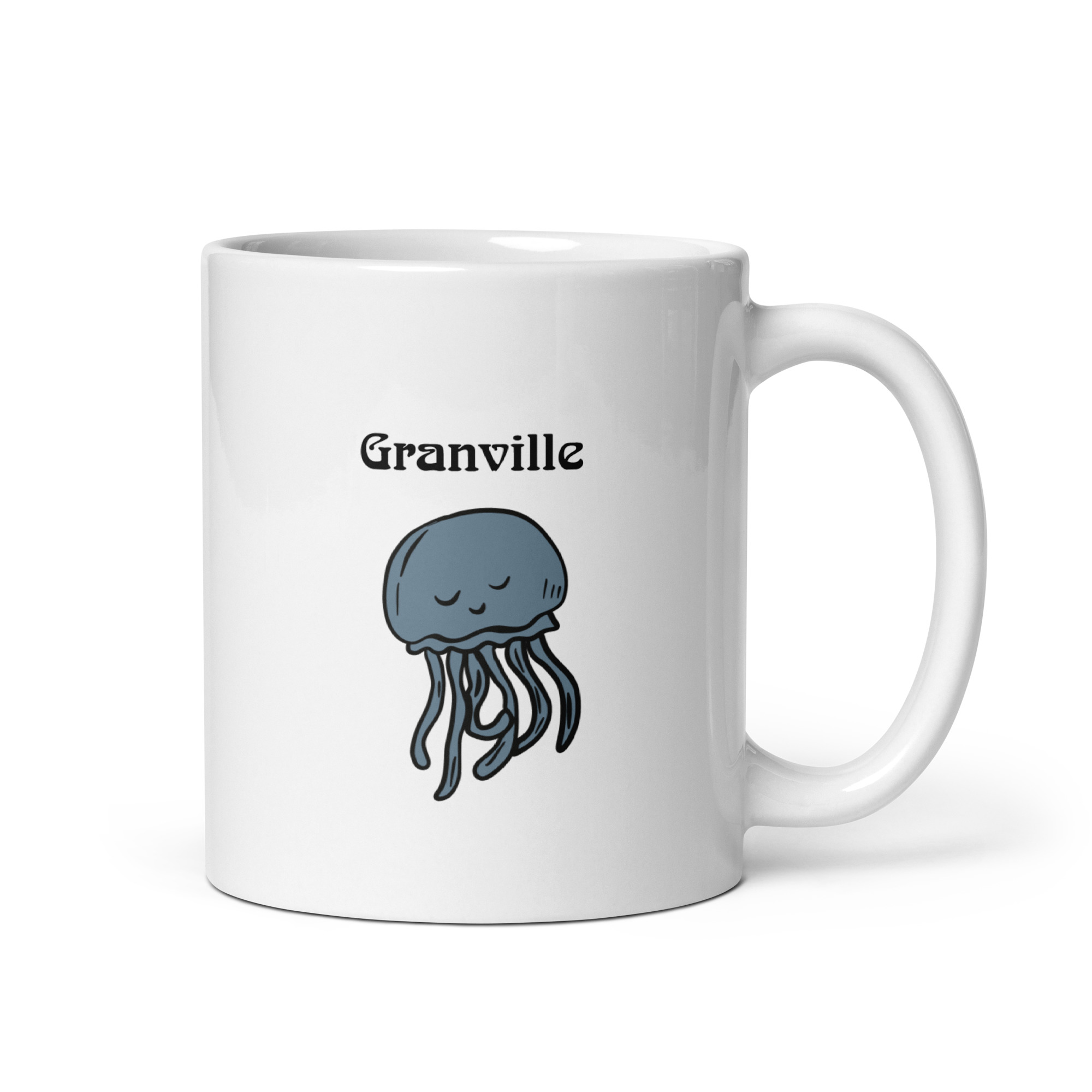 Mug Granville Méduse – Tasse design marin minimaliste et relaxante – Image 2